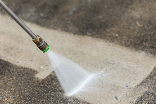 Garage Floor Power Washing in Norfolk