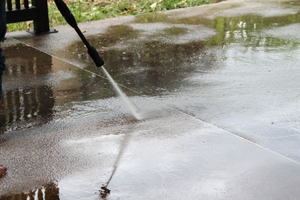 Concrete Deck Cleaning in Norfolk