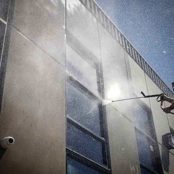 Exterior Building Washing in Norfolk