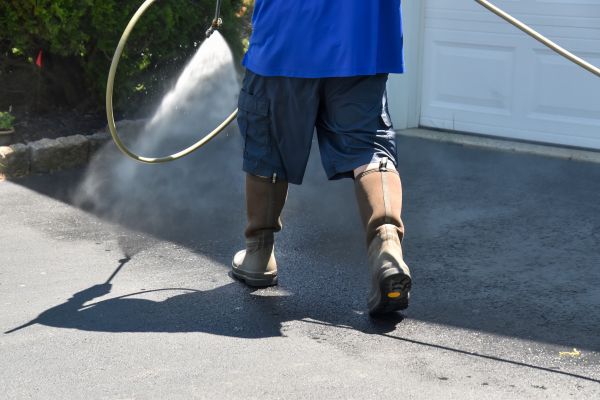 Asphalt Powerwashing in Norfolk